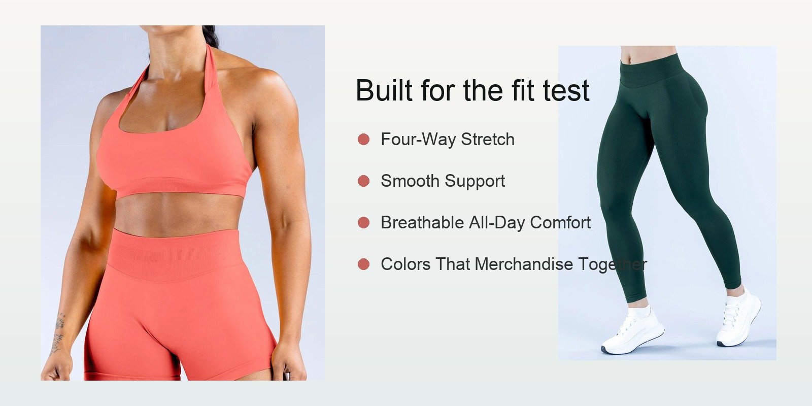 Activewear fit test
